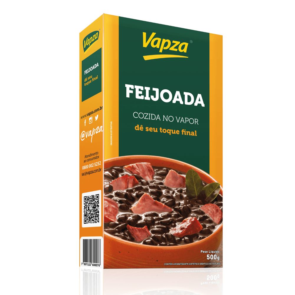 Feijoada Cozida 500G Vapza