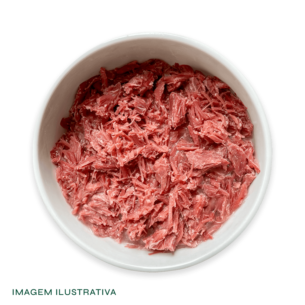 Carne Bovina Curada Desfiada Sabor Carne Seca 400G Vapza - Imagem 3