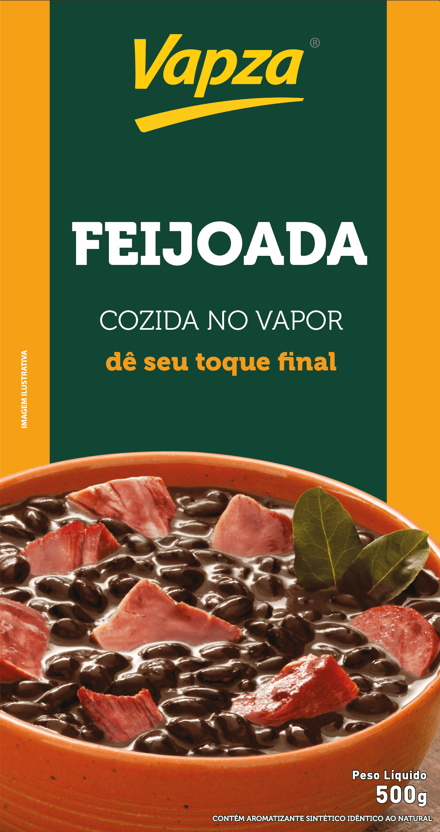 Feijoada Cozida 500G Vapza - Imagem 2