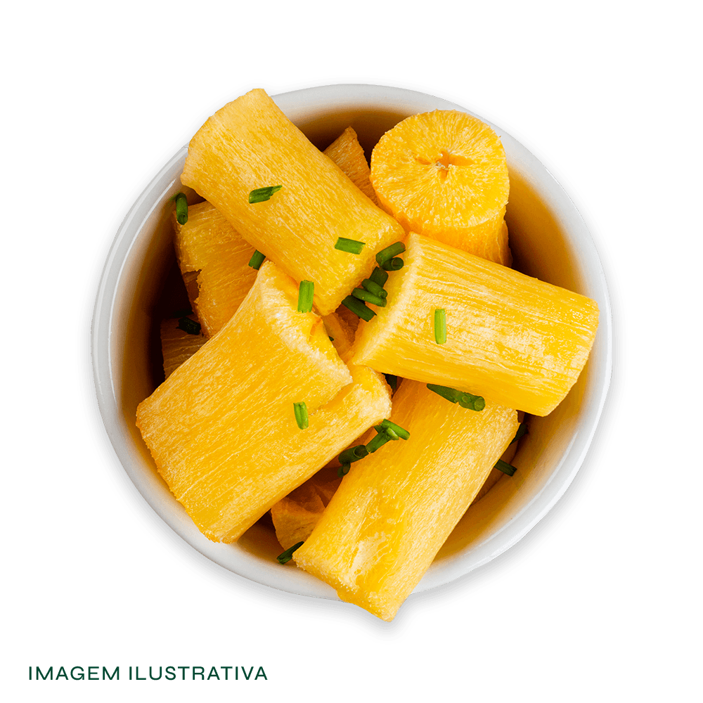 Mandioca Aipim Cozida no Vapor 500G Vapza - Imagem 3