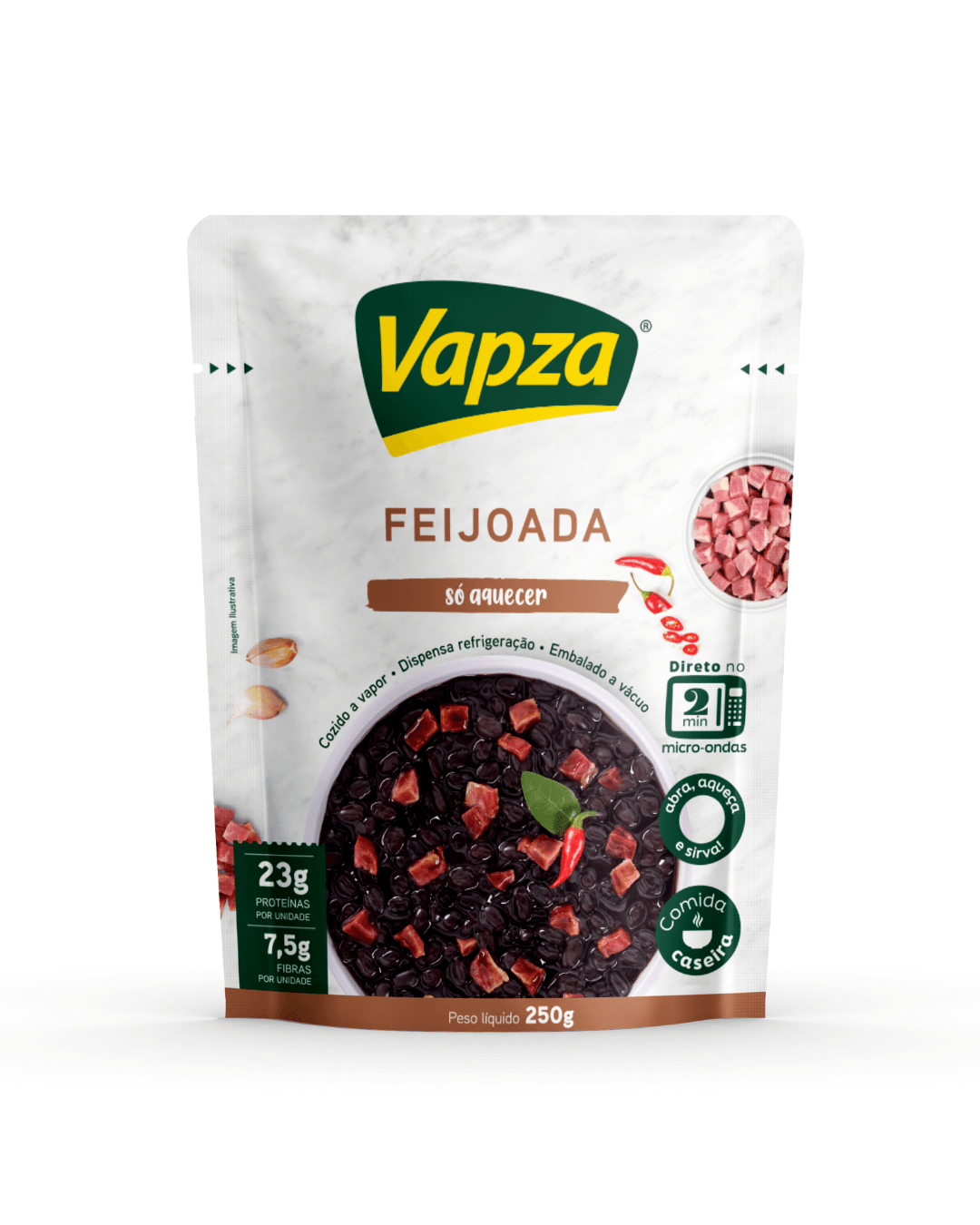 Feijoada 250G Só Aquecer Vapza