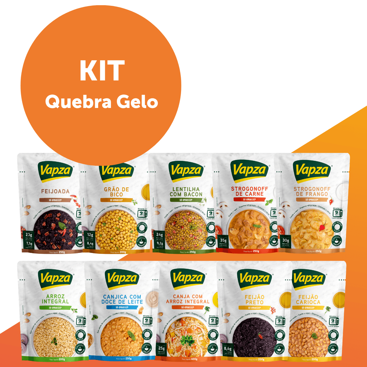 Kit Quebra Gelo